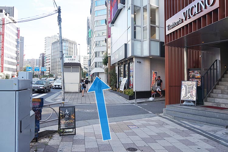 五反田駅ひふ科行き方4